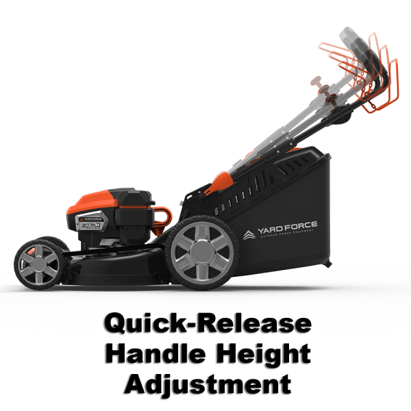 YF120vRX Lithium-Ion Self-Propelled Battery Lawn Mower - Image 8