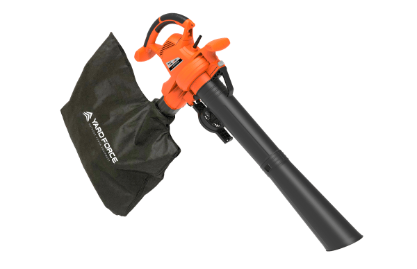 YF12BLV 140 MPH 430 CFM 12 Amp Electric Blower/Vacuum/Leaf Mulcher Kit with Bonus PPE Kit - Image 3