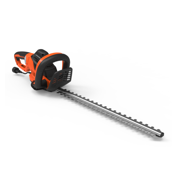 YF624HT 24 in. 6-Amp Corded Electric Hedge Trimmer with Rotating Handle with Bonus PPE Kit