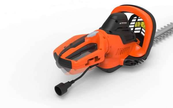 YF624HT 24 in. 6-Amp Corded Electric Hedge Trimmer with Rotating Handle with Bonus PPE Kit - Image 4